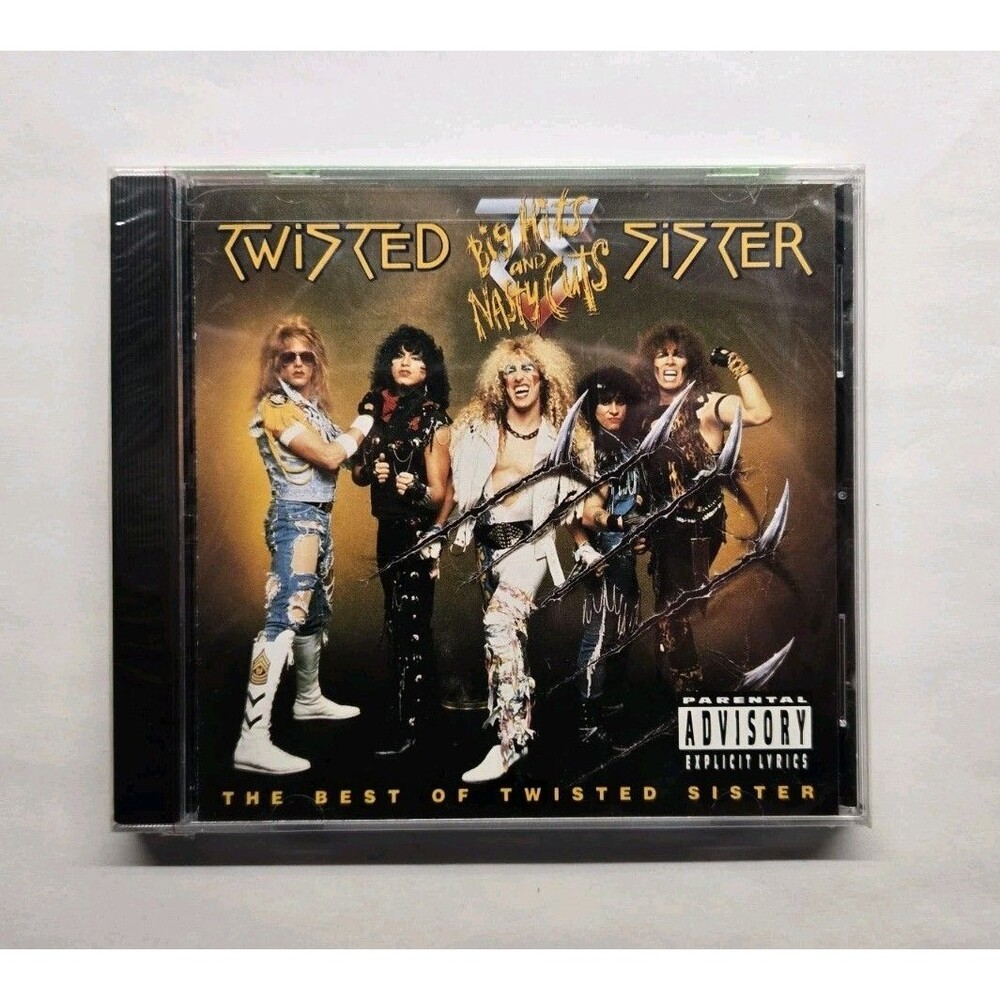 Twisted Sister Big Hits And Nasty Cuts The Best Of CD 1992